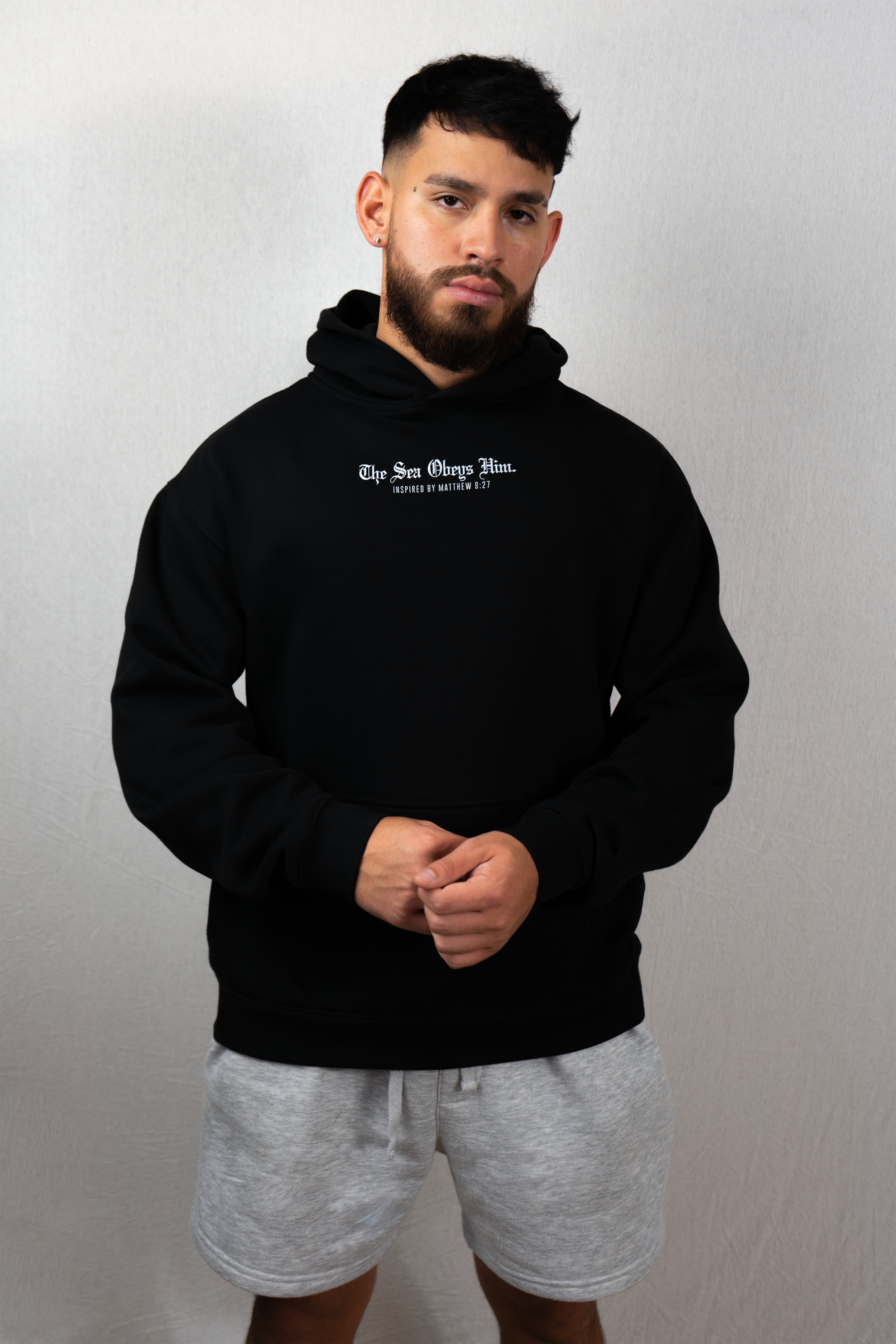 The Sea Obeys Him Relaxed Hoodie