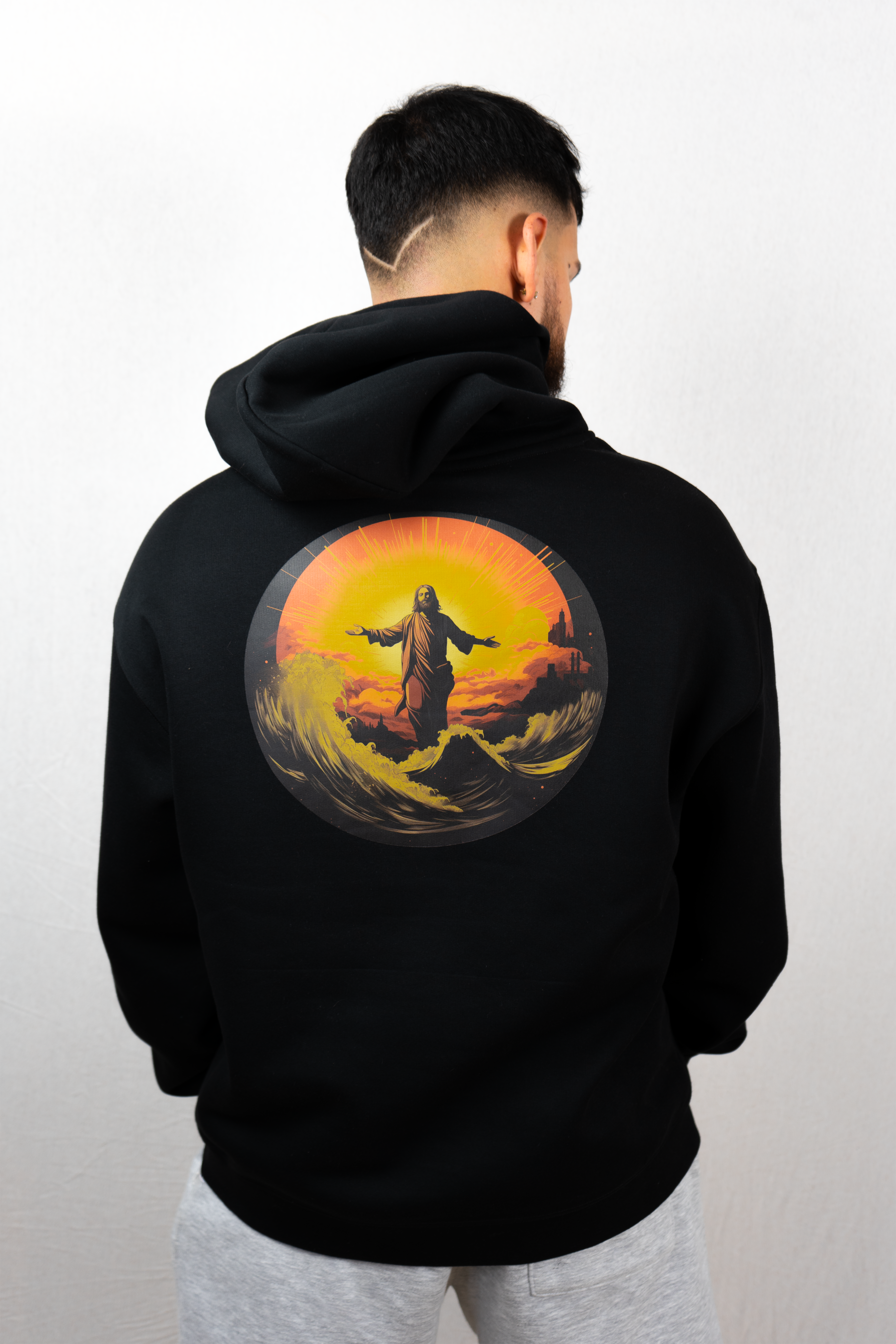 The Sea Obeys Him Relaxed Hoodie